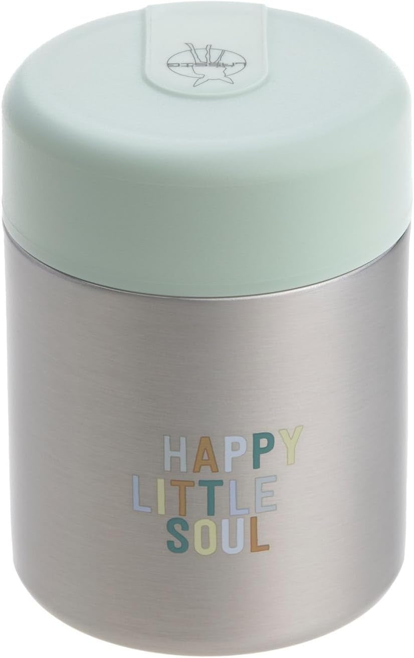 LASSIG Food Jar TERMOS PARA COMIDA de acero inoxidable 315 ml LIMÓN