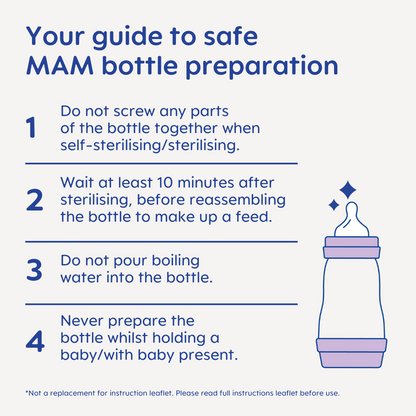 MAM Easy Start biberón anticólicos 320 ml 4m+
