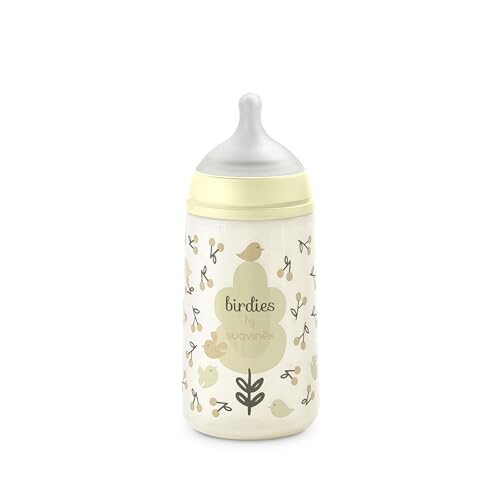 Suavinex SX Pro anti-colic bottle 3m+ 270ml M birdies