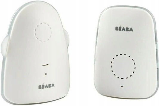 BEABA Simply Zen niania elektroniczna FHSS VOX, biały monitor dziecka z komunikacją dwukierunkową