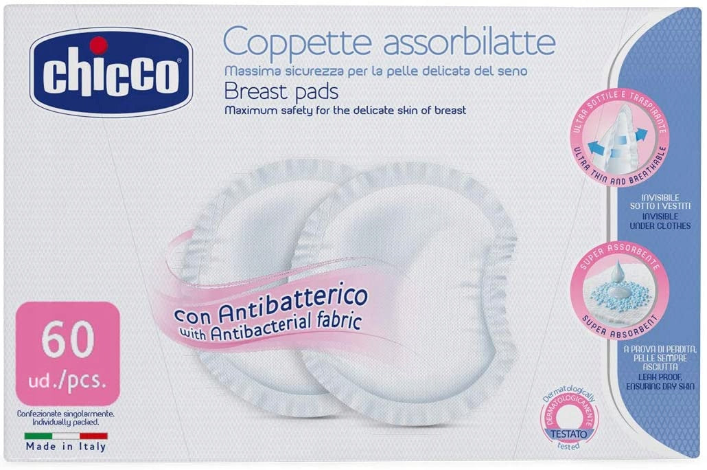 CHICCO DISCOS de lactancia desechables x60