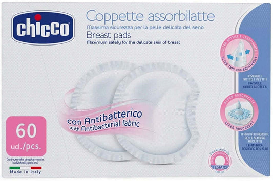 CHICCO WKŁADKI laktacyjne jednorazowe x60 – zdjęcie 1
