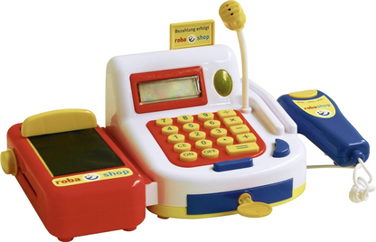 ROBA 9714 caja registradora con sonido y accesorios, 29 cm
