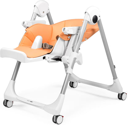 PEG PEREGO Prima Pappa Follow Me krzesełko do karmienia do 15kg, 2w1 z regulacją wysokości