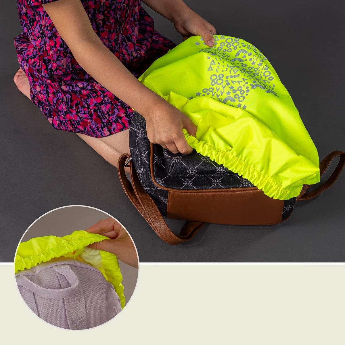 MyBuddyGuard funda reflectante impermeable para mochila de hasta 20 litros