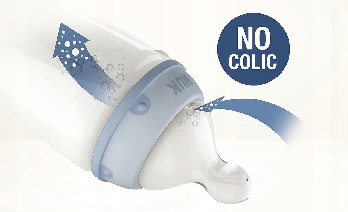 NUK First Choice+ Biberón 150 ml 0-6 m con indicador de temperatura