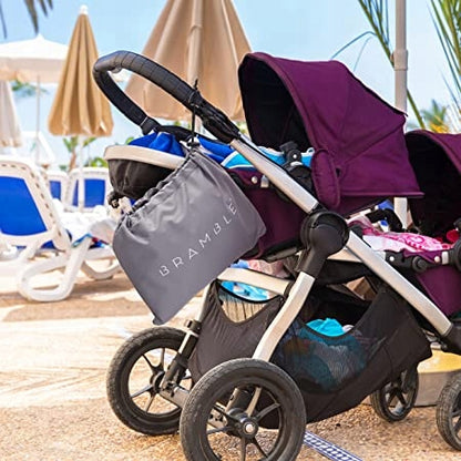 BRAMBLE torba transportowa do samolotu do wózka 120x58cm XL na spacerówkę przy plaży