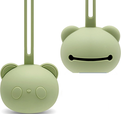 Funda de silicona para chupete 7 x 21 cm PANDA