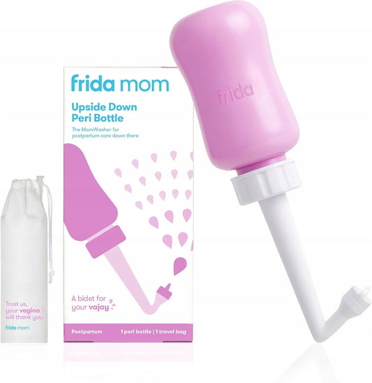 FRIDA Mom botella para cuidado posparto Peri 295 ml + estuche