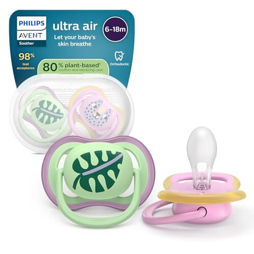 Philips Avent Ultra Air smoczki 6-18m x2 — zdjęcie 1