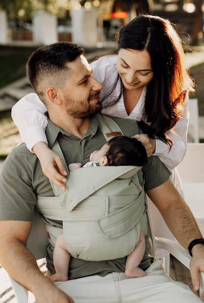 MARSUPI 2.0 portabebés ergonómico S/M 3,5 - 15 kg para bebés