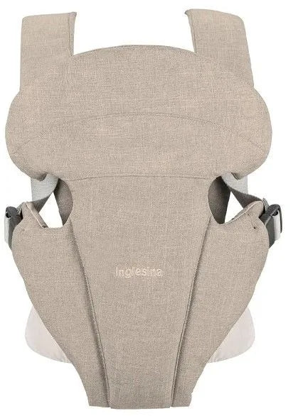 INGLESINA nosidełko ergonomiczne FRONT do 20kg beżowe, frontowe nosidło z podparciem lędźwiowym