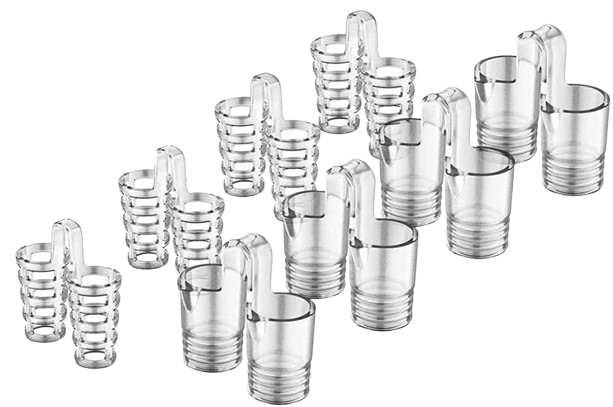 Tapones antirronquidos de silicona, 8 unidades