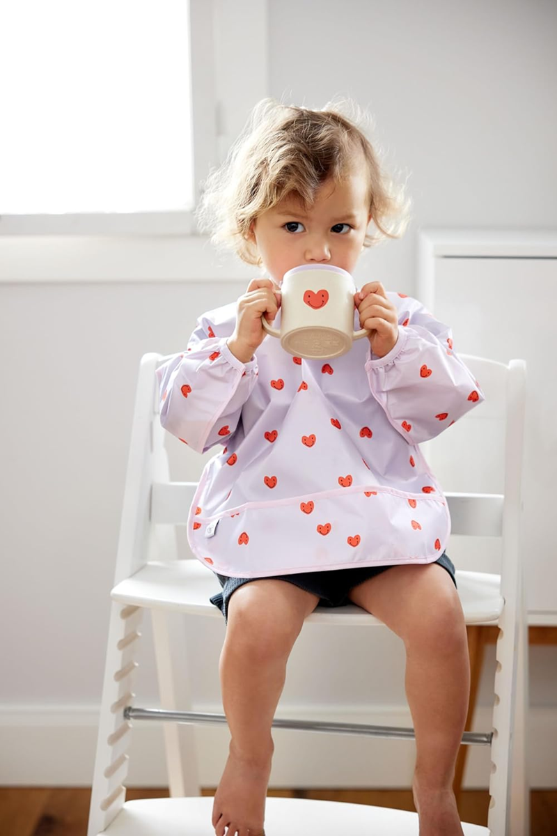 LASSIG Sippy Cup Happy Rascals Heart vaso con boquilla 150 ml 6 m+