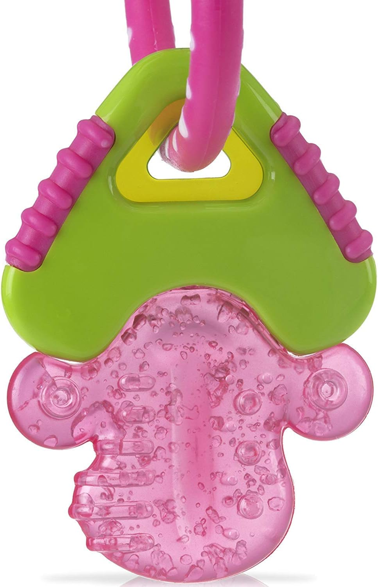 NUBY IcyBite mordedor de silicona refrigerante 9 x 14 cm LLAVES