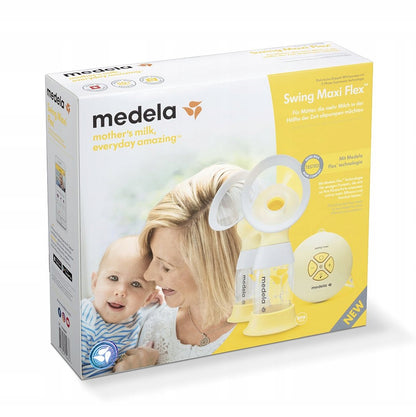 MEDELA Swing Maxi Flex podwójny laktator 2-fazowy elektryczny, FLEX™, BPA free, do odciągania pokarmu z dwóch piersi