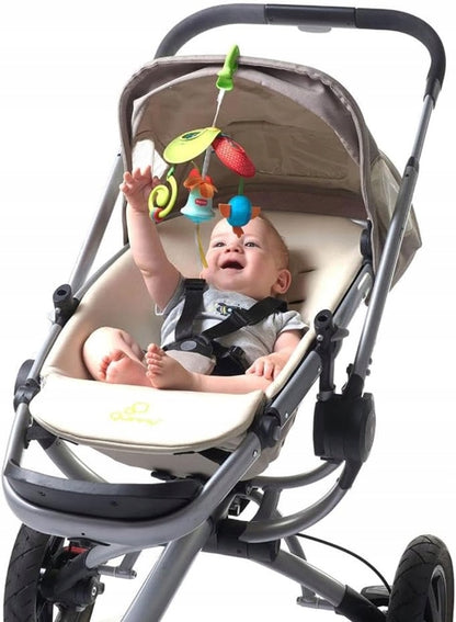 TINY LOVE Pack and Go Mini colgante para cochecito, cuna y silla de coche