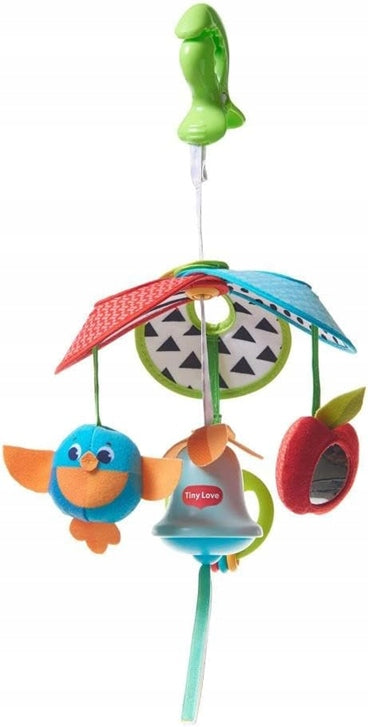 TINY LOVE Pack and Go Mini colgante para cochecito, cuna y silla de coche