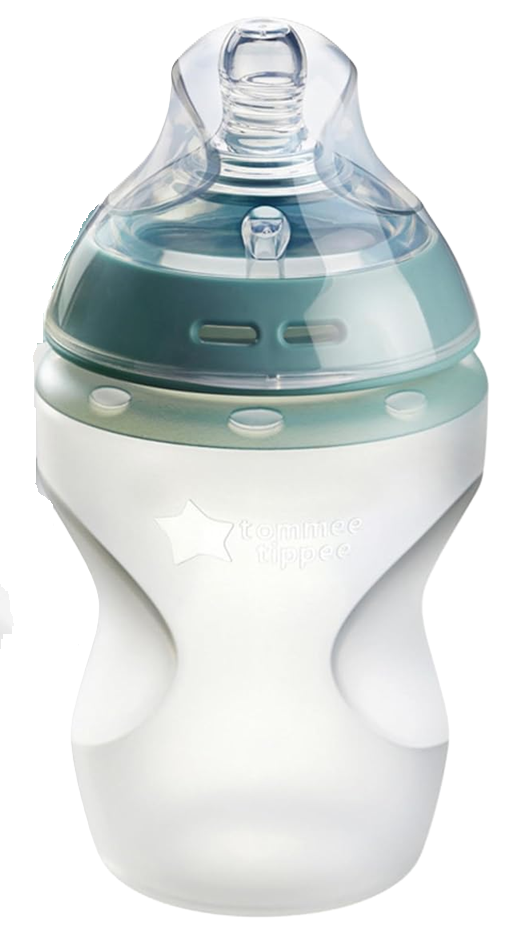 TOMMEE TIPPEE biberón closer to nature de silicona suave 260ml