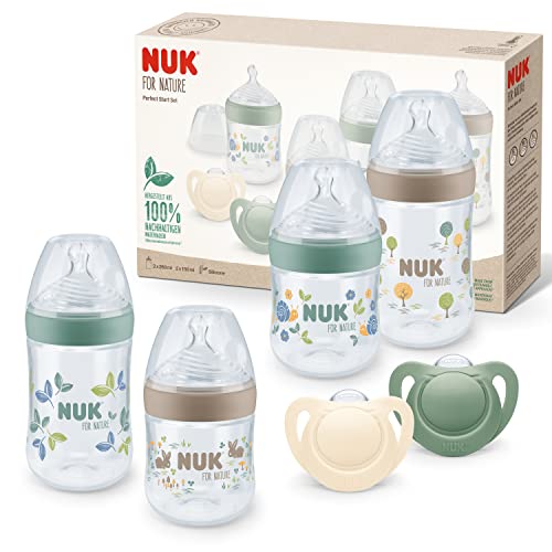 NUK for Nature Perfect Start set de biberones y chupetes 0–6 meses – imagen 2