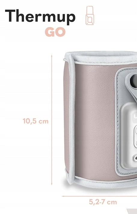 LIONELO podgrzewacz PODRÓŻNY Thermup GO, przenośny podgrzewacz do butelek USB, 10,5 cm