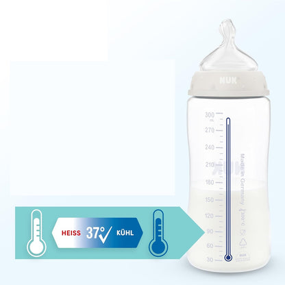 NUK First Choice+ biberón de 360 ml tetina XL 6-18 m JIRAFA