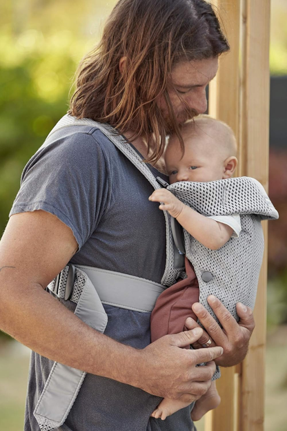 BABYBJORN MINI portabebés ergonómico 3-11kg AIRY MESH