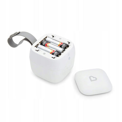 MUNCHKIN UV 59s podręczny STERYLIZATOR 7,5 cm, biały, zasilanie USB lub bateriami AA