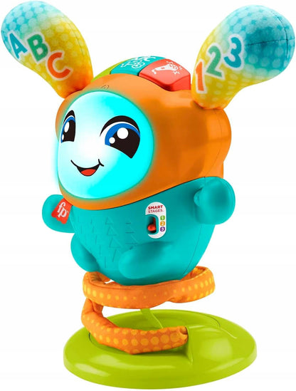 FISHER-PRICE DJ interactivo HUPFI canta y baila 75 actividades IDIOMA INGLÉS