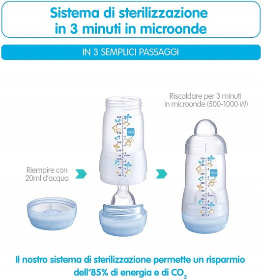 MAM Easy Start conjunto Bienvenido al Mundo 3 piezas