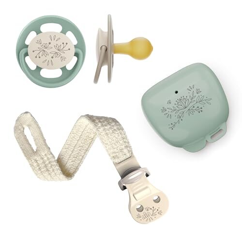 NIP Cherry Green smoczki 0-6m zestaw — zdjęcie 1