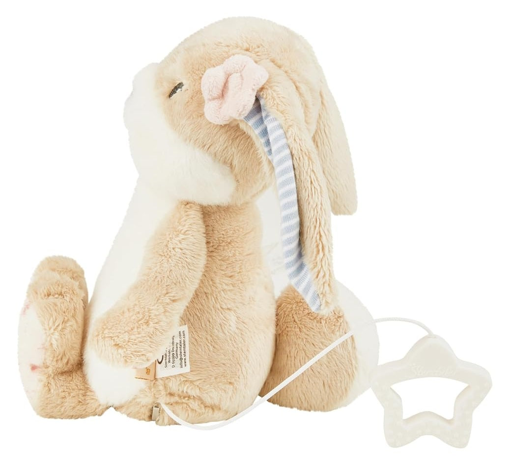 STERNTALER przytulanka z pozytywką La-Le-Lu zając HANNI 22 cm beżowo-biały, miękki królik dla niemowląt