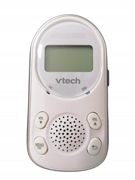 VTECH AM706-1W niania elektroniczna + projektor DECT, biała jednostka rodzica z wyświetlaczem i przyciskami