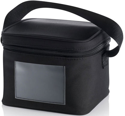 MEDELA torba chłodząca do 4-ech butelek 150ml, czarna, z paskiem i wkładem chłodzącym