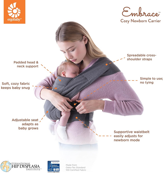 ERGOBABY EMBRACE portabebés para recién nacidos