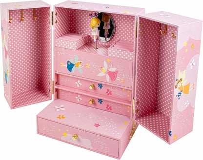 TROUSSELIER Princesa caja de música 13x25 cm con caja de música Mozart - Menuet