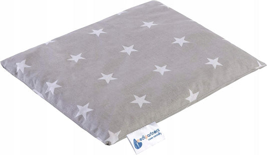 MEDIPARTNERS bolsa térmica de algodón con huesos de cereza 20 x 25 cm ESTRELLAS