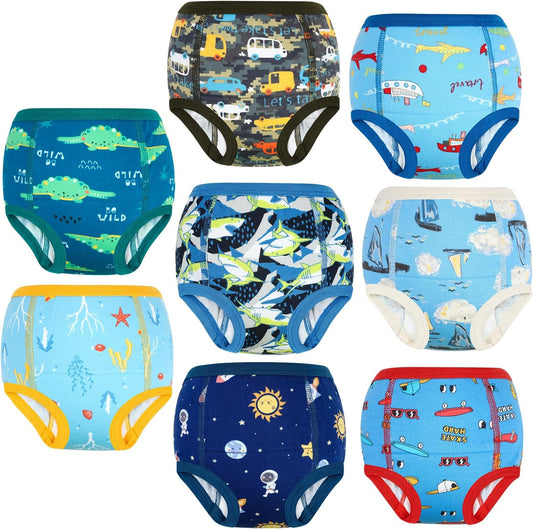 MOEMOE BABY pantalones de entrenamiento 5T, pack de 8 unidades