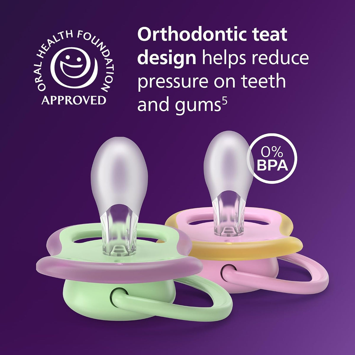 Philips Avent Ultra Air smoczki 6-18m x2 — zdjęcie 2