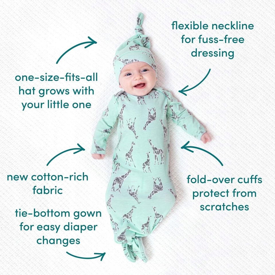 ADEN+ANAIS saco de dormir envolvente con gorrito 0-3 meses