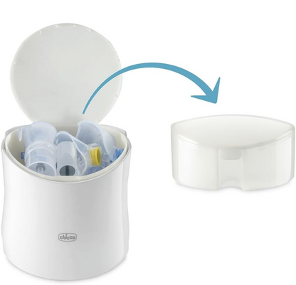 CHICCO Easy Breath Family inhalador nebulizador 0,37 ml/min con recipiente