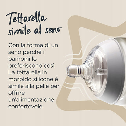 TOMMEE TIPPEE set de inicio biberones de vidrio