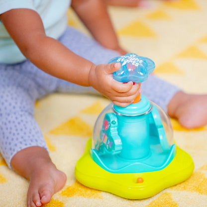 Bright Starts Press Glow Spinner juguete musical 6m+