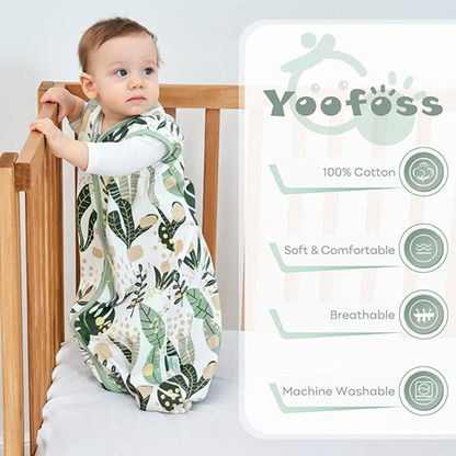 YOOFOSS saco de dormir 2,5 TOG 18-24 meses para bebés