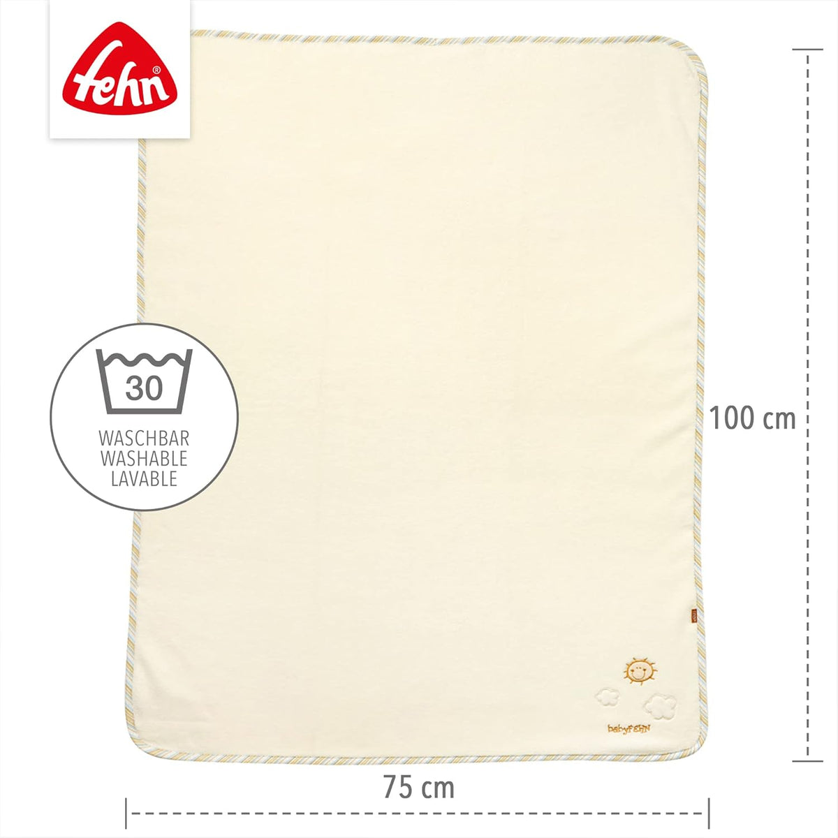 Manta FEHN BabyLove 100 X 75