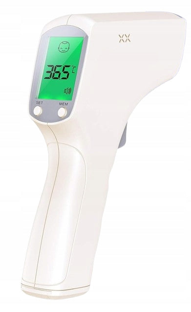 HYLOGY HT60 termómetro sin contacto LCD 3 en 1 frente, habitación y objeto