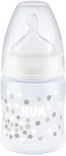 NUK First Choice+ 0-6 m Biberón 150 ml con indicador de temperatura