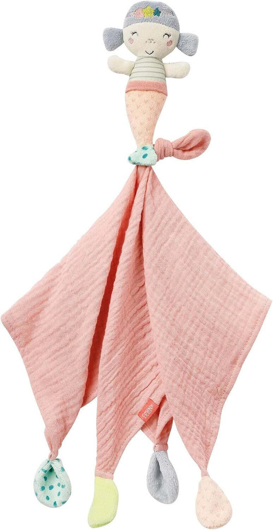 FEHN kocyk komforter przytulanka 45 cm SYRENKA – dominujący różowy długość 45 cm – zdjęcie 1