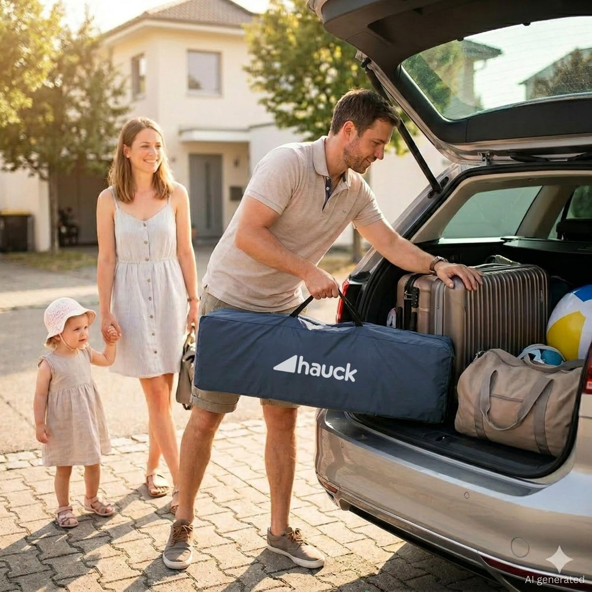 Cuna de viaje Hauck Dream N Play Plus 120x60, hasta 15 kg