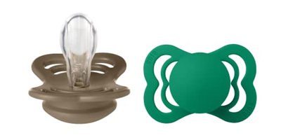 BIBS SUPREME chupetes calmantes de silicona 6-18 meses simétricos
